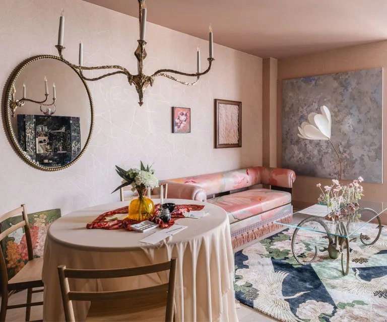 The HiLight show home living space